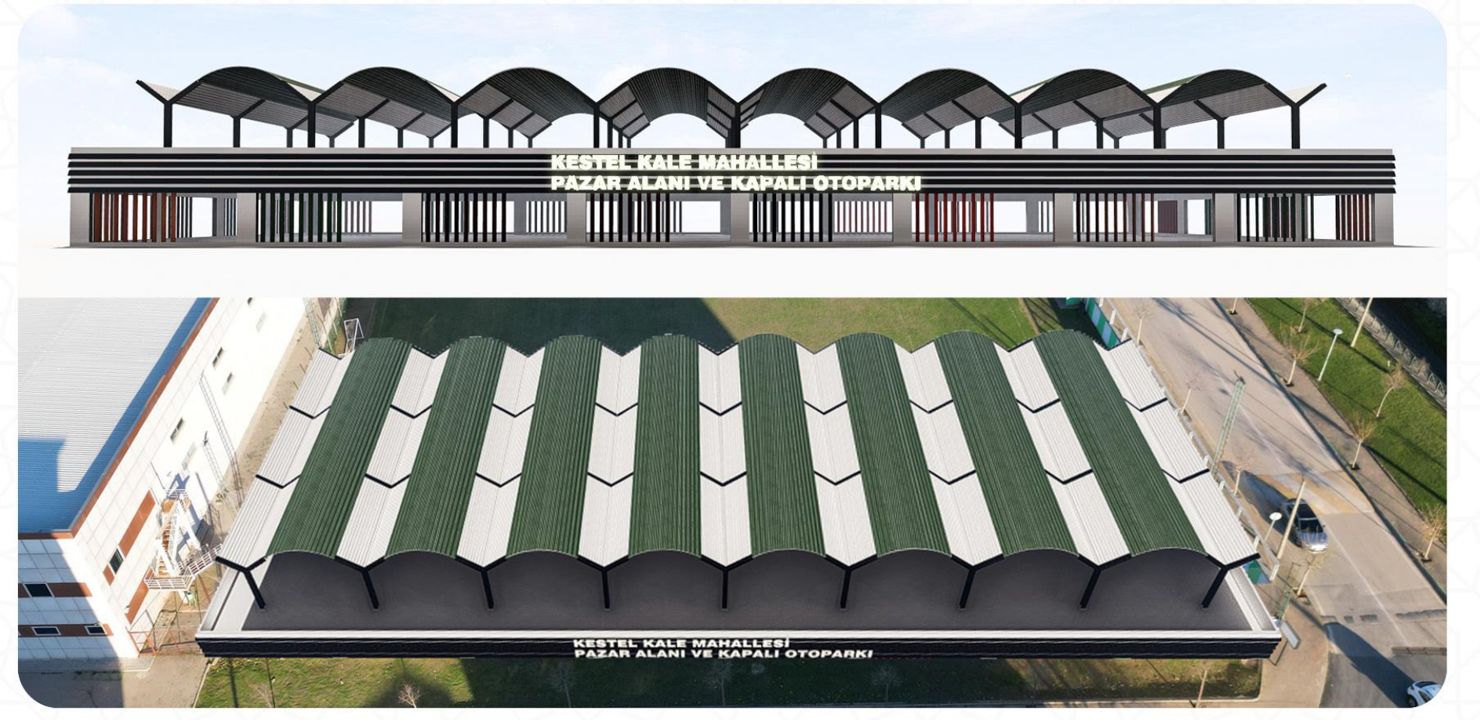 Kale Mahallesi Pazar Alanı ve Kapalı Otopark Projesi