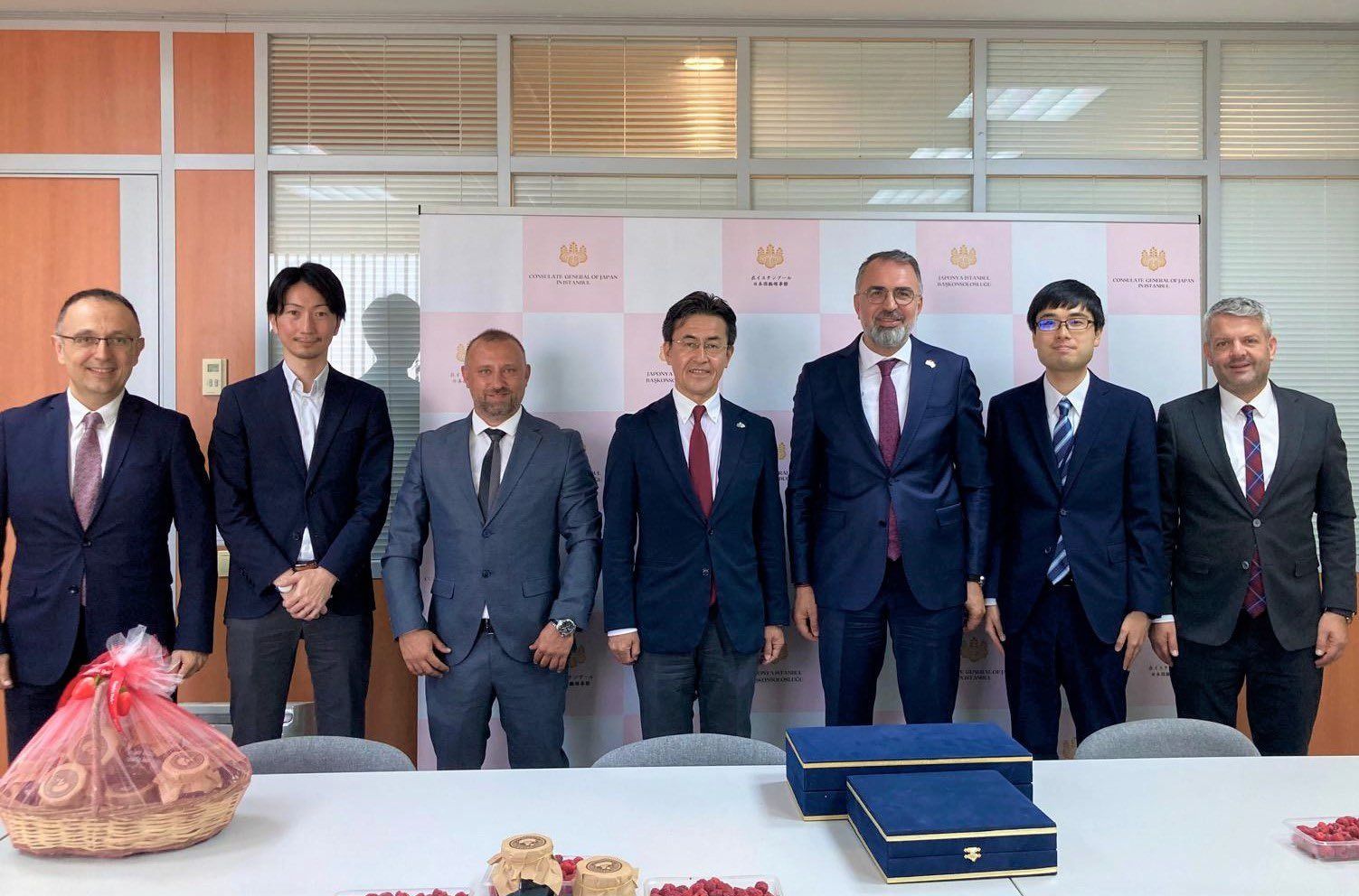 JAPON HEYETİ ZİYARET