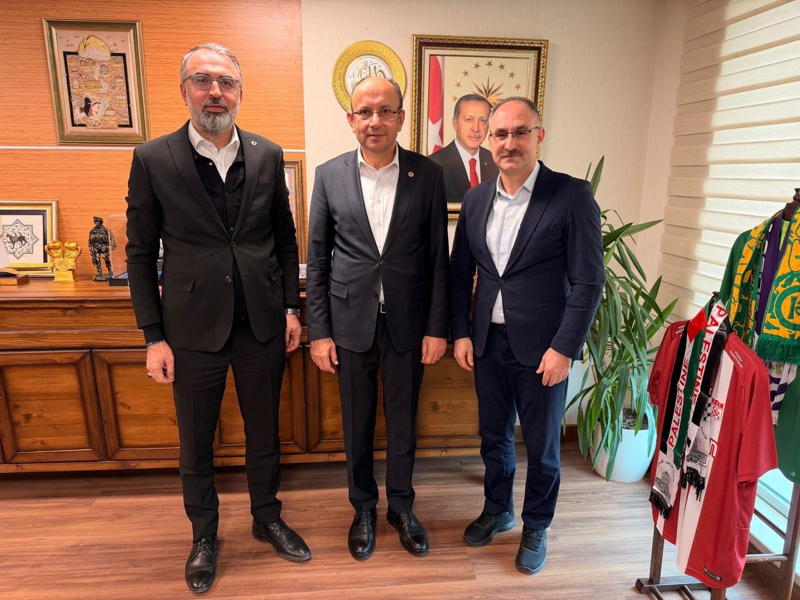 Bugün Ankara’da ilçemiz adına önemli temaslarda bulunduk.