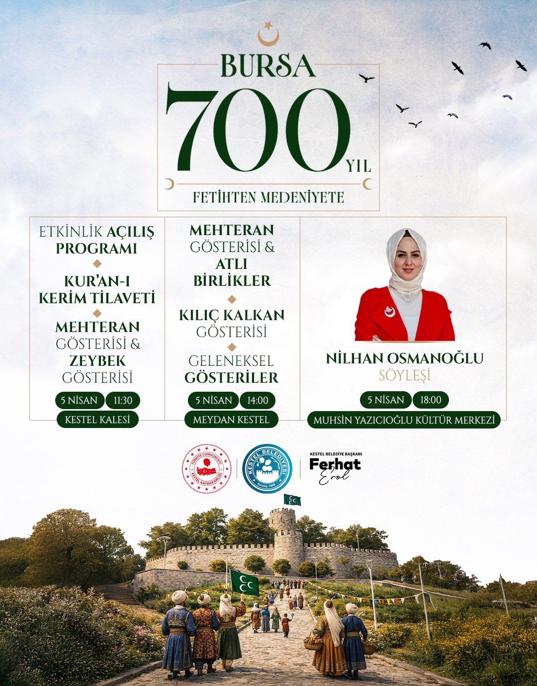 Bursa, bir şehir olmanın ötesinde; bir fethin ruhunu, bir medeniyetin dirilişini temsil eder.