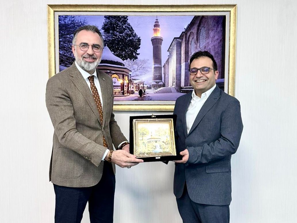 Türk Telekom Bölge Müdürümüz ve PTT Başmüdürümüz ile Telekom Bölge Müdürlüğü’nde bir araya geldik