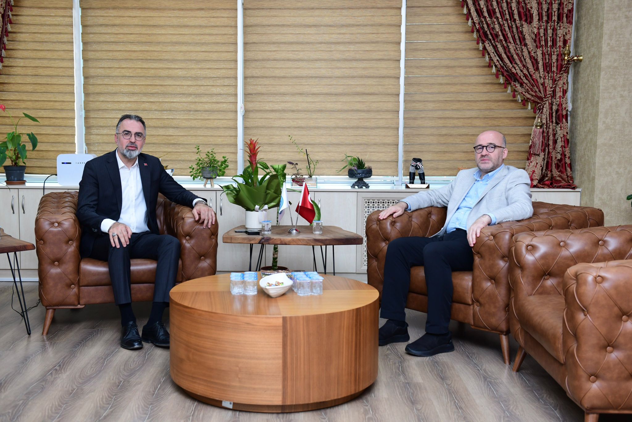 Çevre, Şehircilik ve İklim Değişikliği İl Müdürümüz Sayın Hayrettin Eldemir’i belediyemizde ağırladık