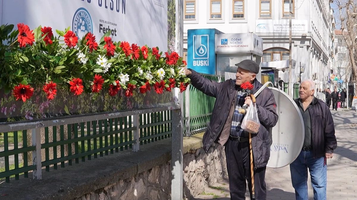 8 Mart’ta Kestel Çiçek Açtı: Başkan Erol’dan Kadınlara Zarif Jest