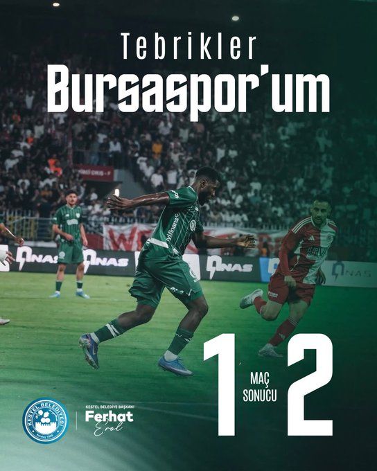 Tebrikler Bursaspor!
