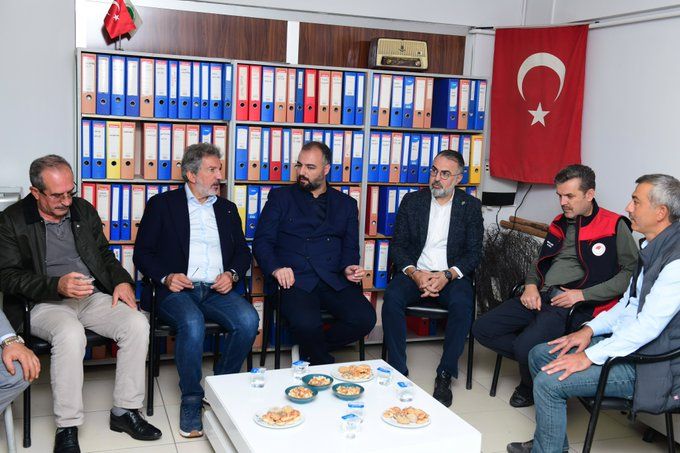 Meyve Fidancılığı Üretim ve Pazarlama Kooperatifimizi ziyaret ederek üreticilerimizle bir araya geldik.